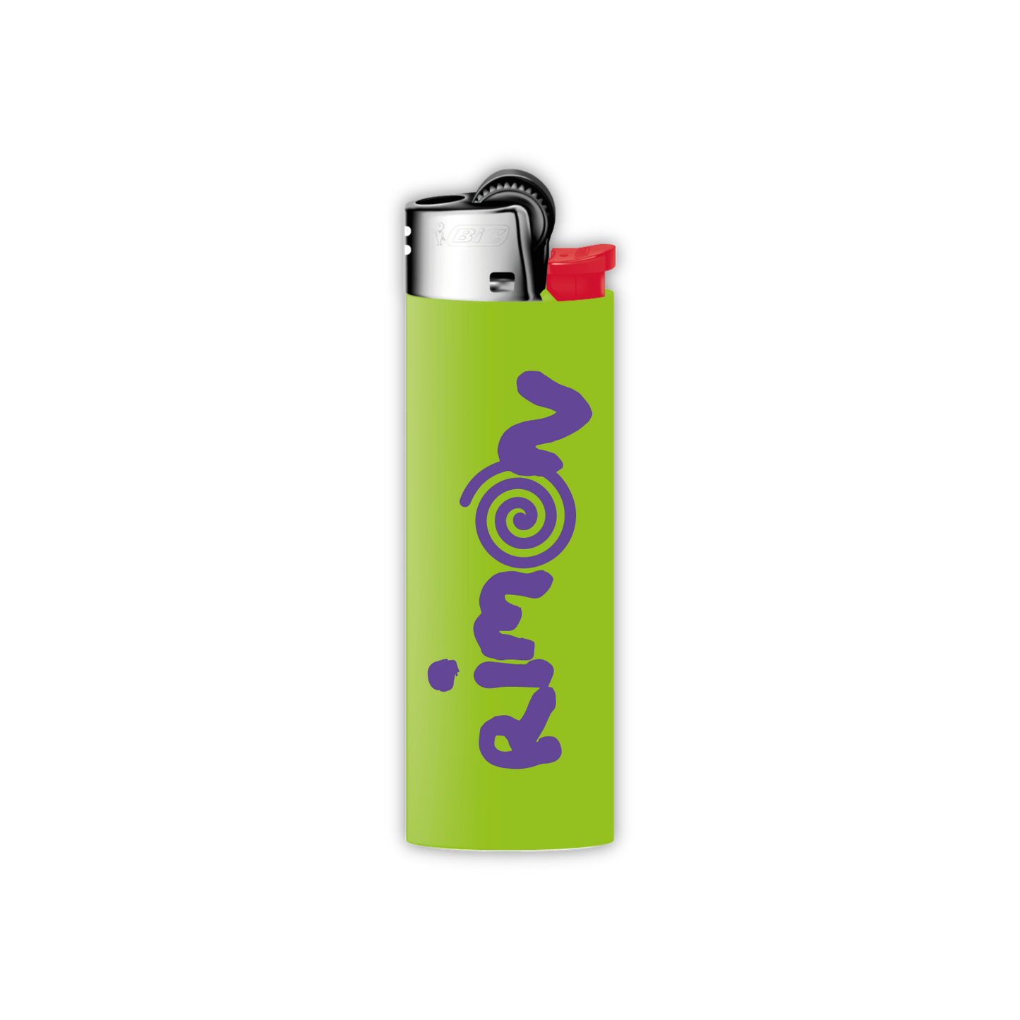 Green & Purple Logo Lighter
